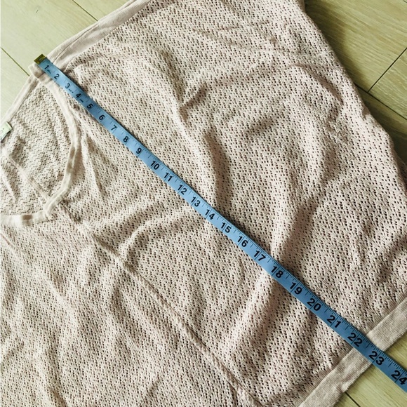 Cocogio Made in Italy Lace Summer Top in Soft Pink - Picture 9 of 9